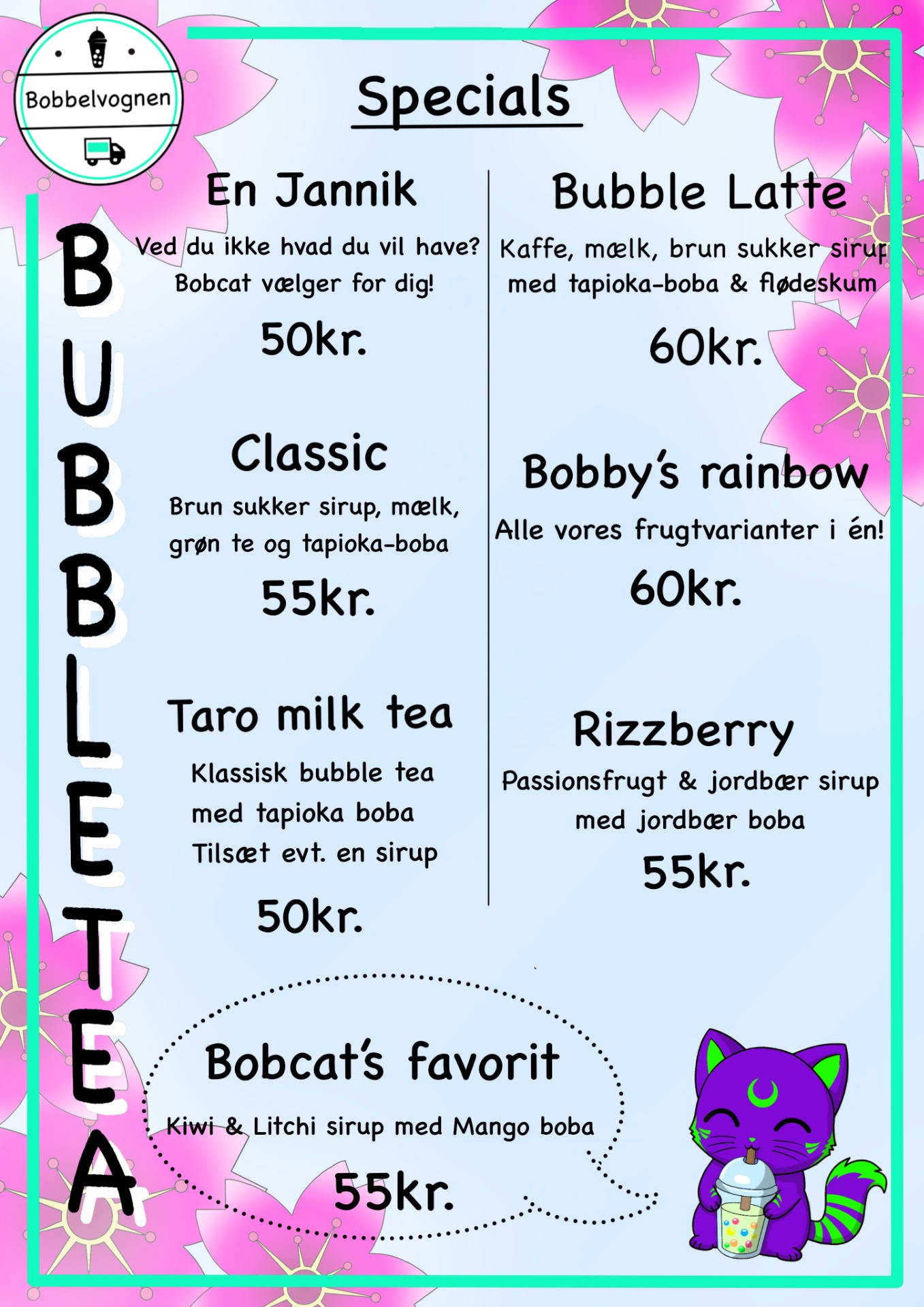 Plakat fra vores tur på J-Popcon